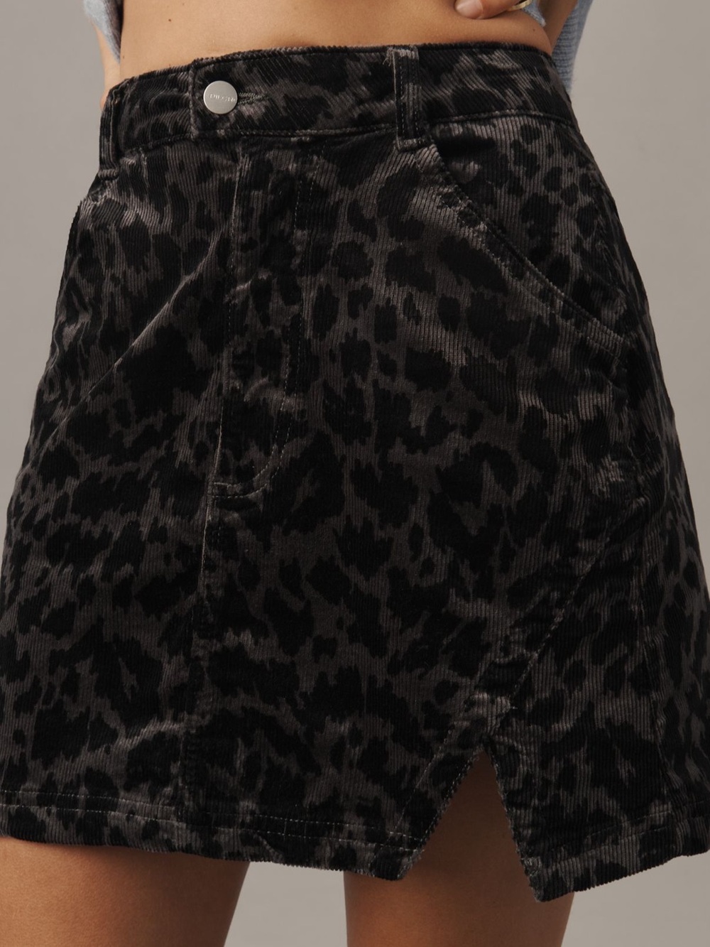 Pilcro Corduroy Mini Skirt